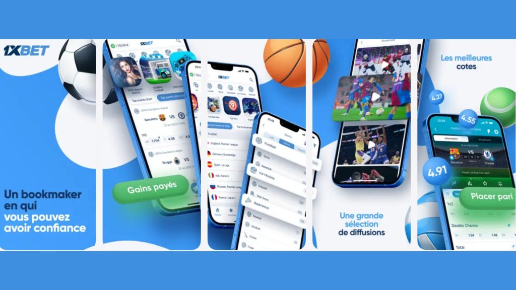 Télécharger 1xBet CM et installation étape par étape